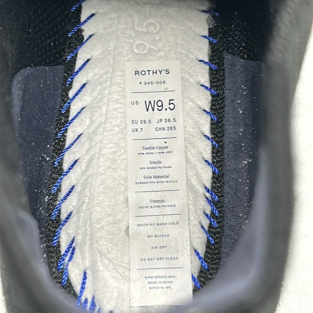 Rothy’s The Merino Ankle Boot in Onyx Black - Picture 9 of 9